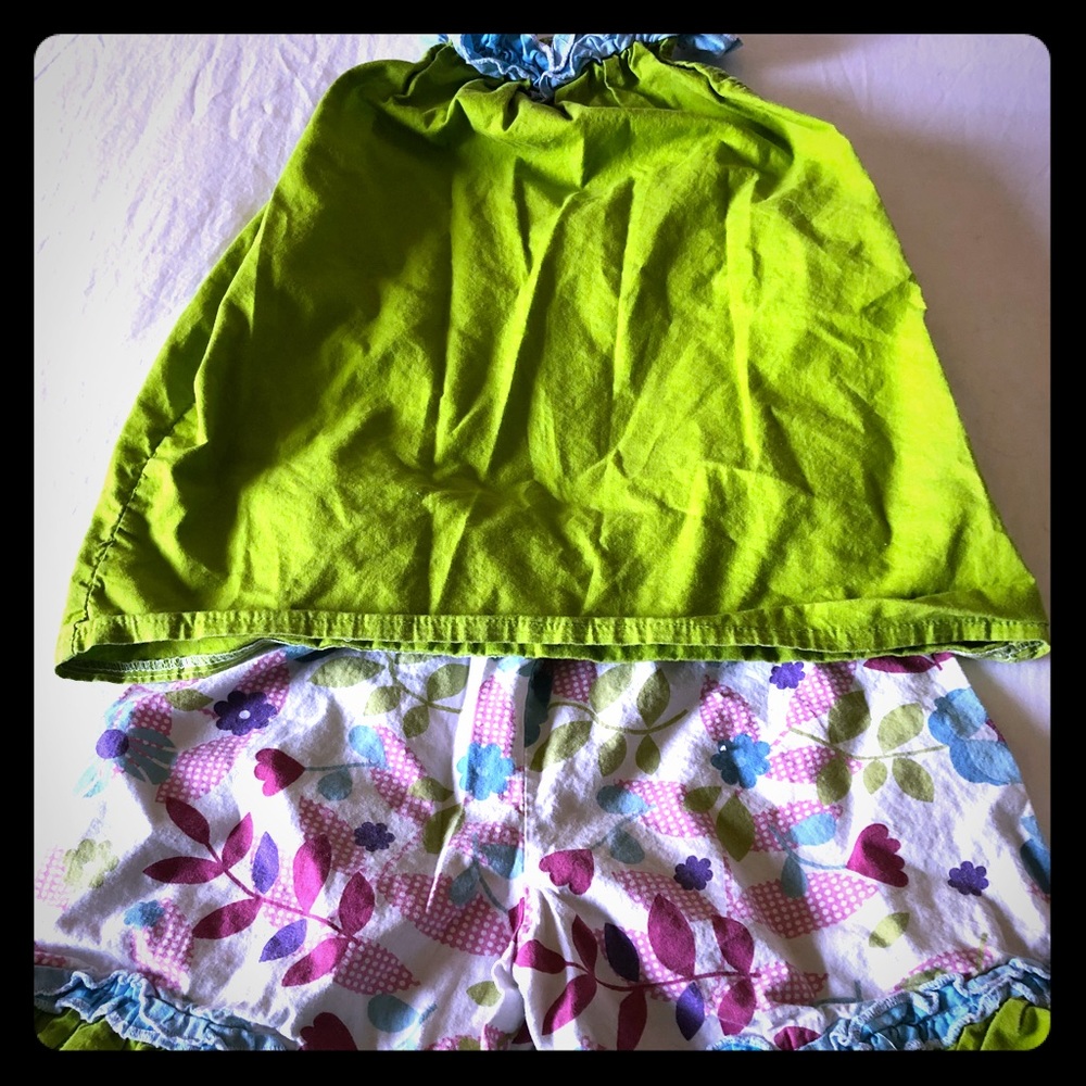 Born to be Sassy shorts and top outfit